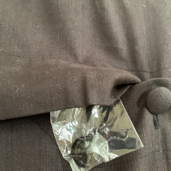 Ethan Allen Linen Paisley Pillow - Picture 9 of 9